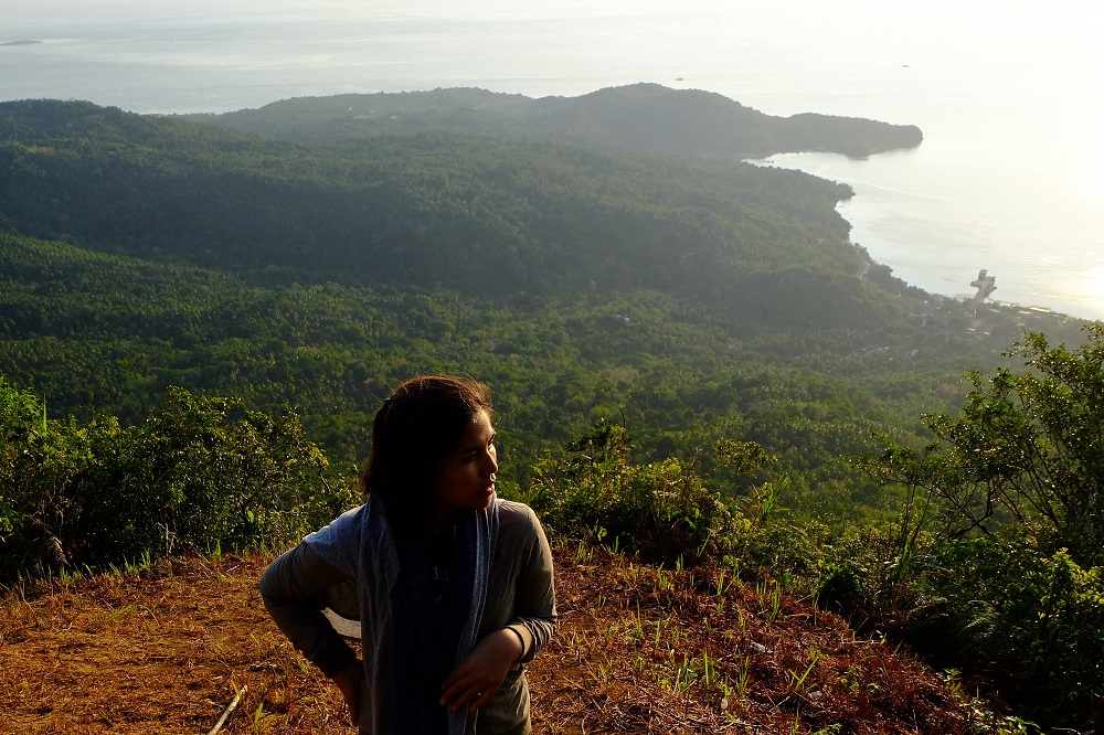 View from the top of Mount Ilihan