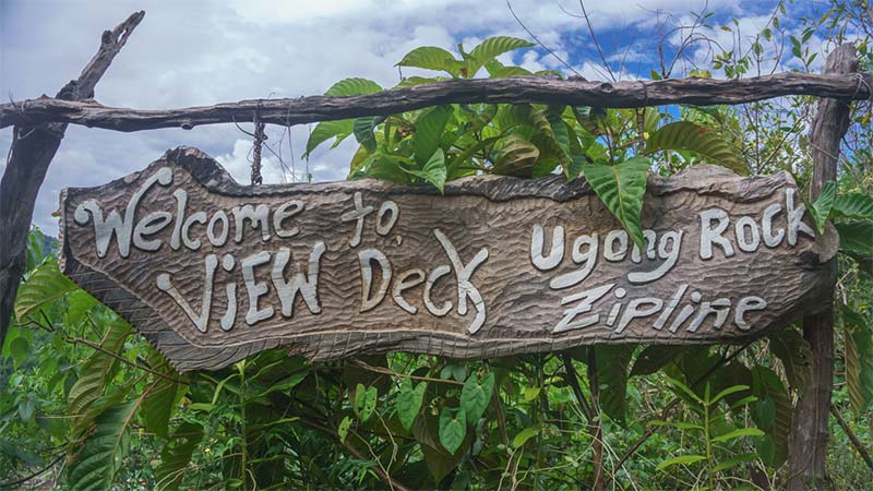 Ugong rock formations viewdeck