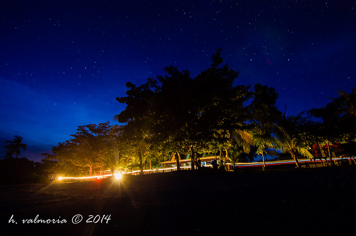 Bohol at night