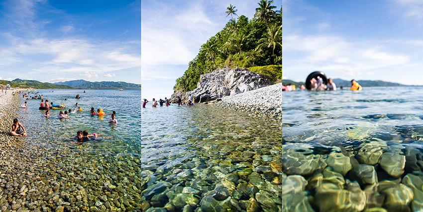 Crystal clear waters