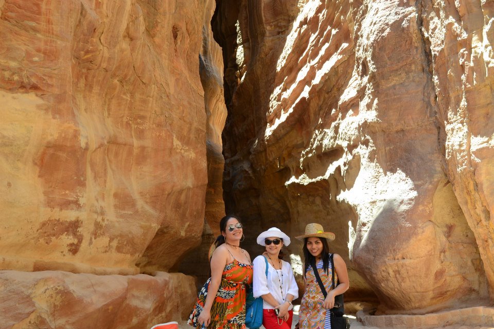 Ladies in Petra