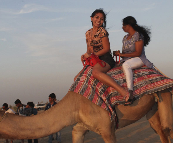 Camel Ride in Dubai