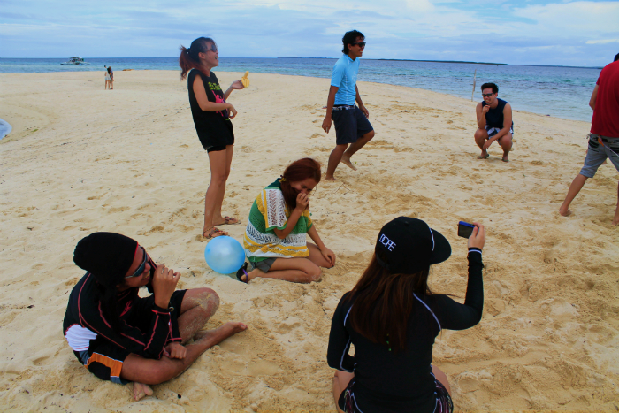 Laughing Hard in Pandanon Island